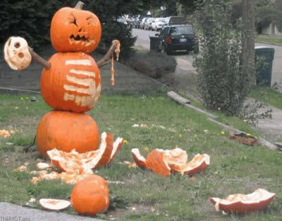 This is what happens when you Google "pumpkin rampage"